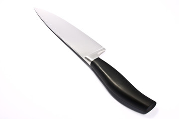 kitchen knife on a white background