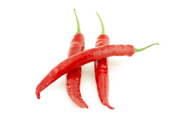 trois piments rouges