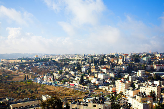 City panorama, Jerusalem