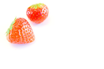 High Key Strawberries