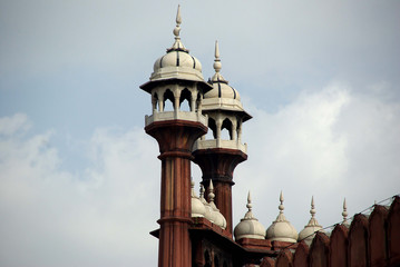 Fototapeta na wymiar Inde, minaret