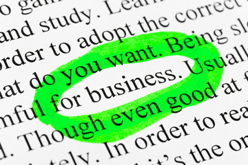 Concept business background