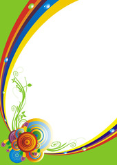 Arcoiris radiante