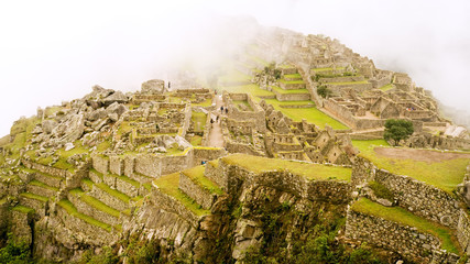 Obraz premium Machu Picchu near Cusco, Peru.