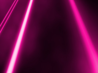 Pink light rays