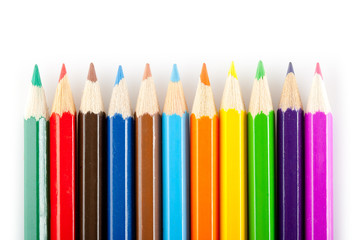 colorful set of pencils