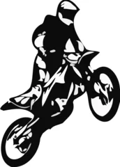 Poster de jardin Moto sport moto