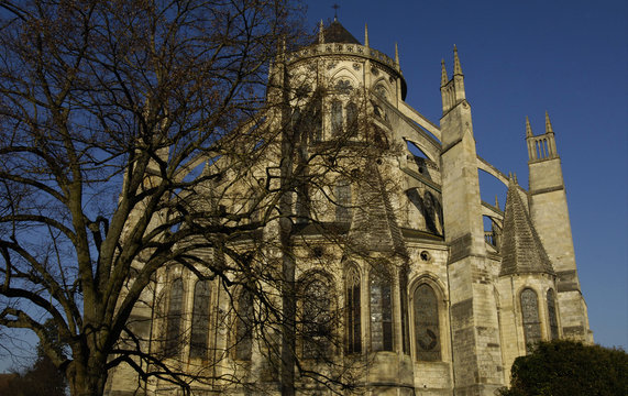 France, chevet de la cathédrale de Bourges