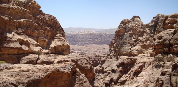 View from Petra