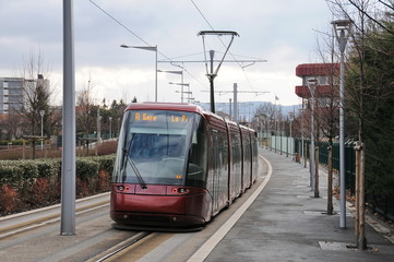 Tramway à Clermont-Ferrand