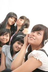 group of woman with their activity