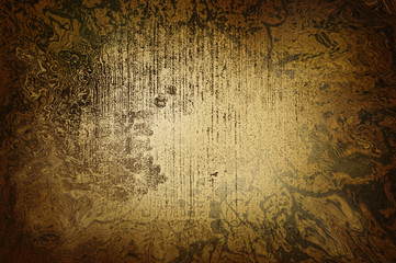 golden grunge background