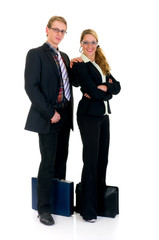 Young businesspeople