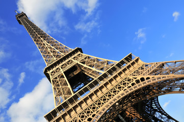 Eiffel Tower in Paris, France.