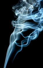 Blue smoke
