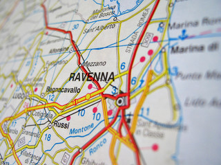 cartina ravenna