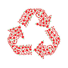 Apple recyling symbol