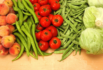 fruit and vegetables