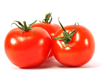 isolated tomato