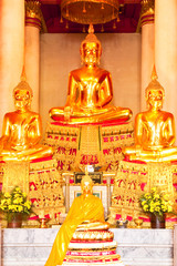 Buddha images.