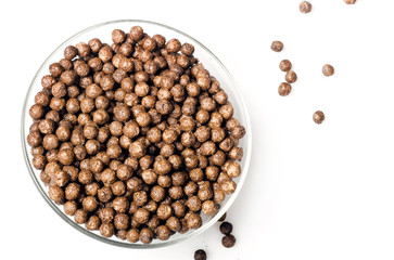 Breakfast,  chocolate balls