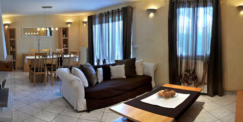 Stitched Panorama de mon salon