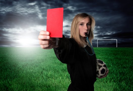 red card