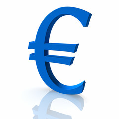 Fototapeta premium 3D Euro