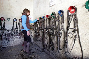 dans la sellerie © Claude Calcagno