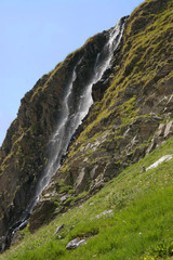 Fototapeta na wymiar Waterfall in spring season