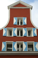 Obraz premium Hotelfassade in Wismar