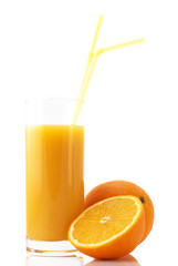 Oranges and juice