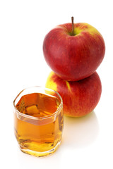 Apples and juice