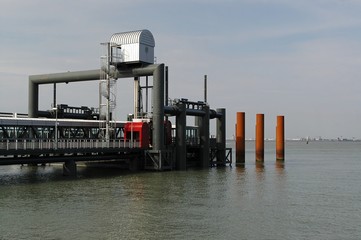 Obraz premium Fährhafen Breskens