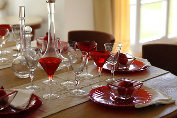 Table préparée