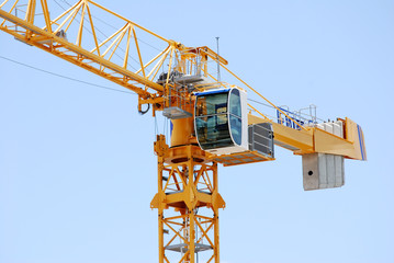 cabine pilotage grue