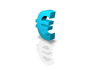 3D Euro Symbol
