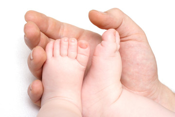Obraz na płótnie Canvas baby feets
