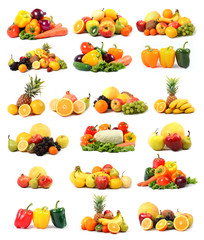 splendid vegetable and fruit composition high quality
