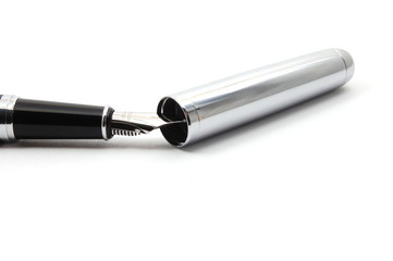fountain pen isolated on white background