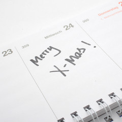 Kalender Eintrag Merry X-Mas