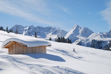 Österreich Hütte Hochkrimml Silberleiten Ferienwohnung Gerlos