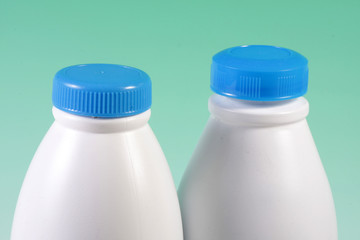 bouteilles de lait