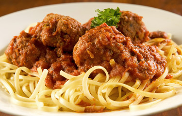 spaghetti and meatballs