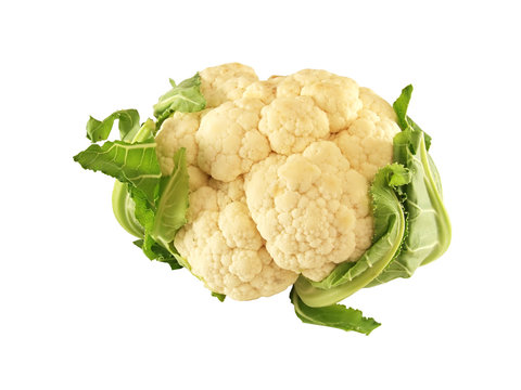 isolated cauliflower