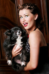 Obraz premium Sexy pinup girl