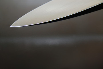 Blade on black