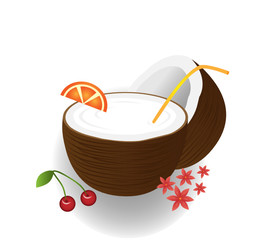 Coconut cocktail