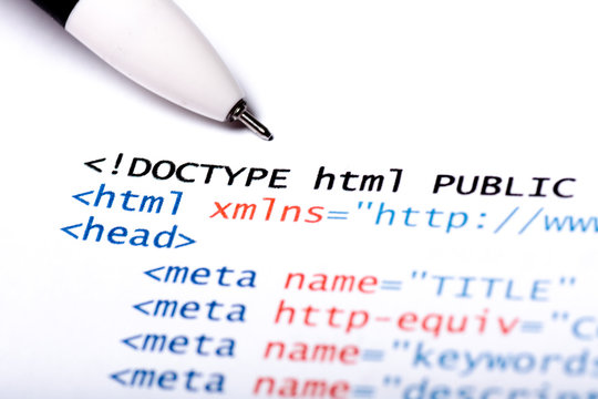 Computer Code HTML