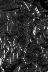 black plastic background